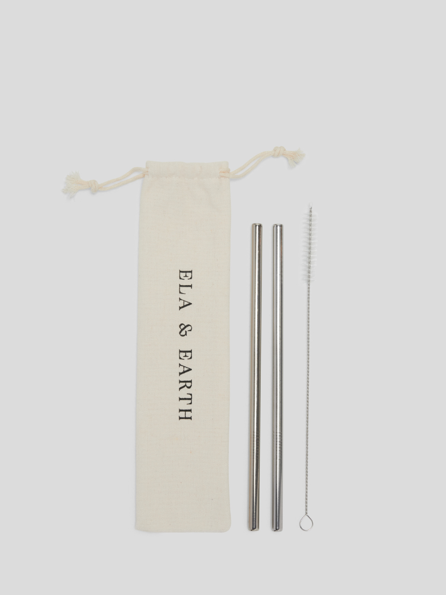 Reusable metal straws