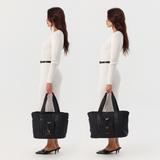 Black With Gold - Odyssey Insulated Tote Bag [Large]