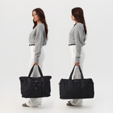 Black With Gold - Odyssey Overnight Travel Bag [Extra Large]