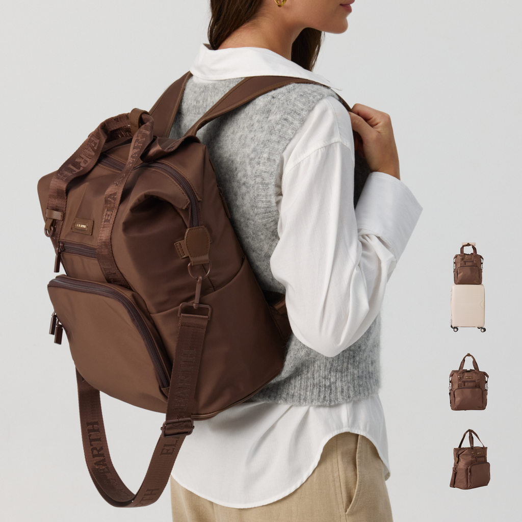 Black With Gold - Odyssey Insulated Backpack [Small] – Ela & Earth