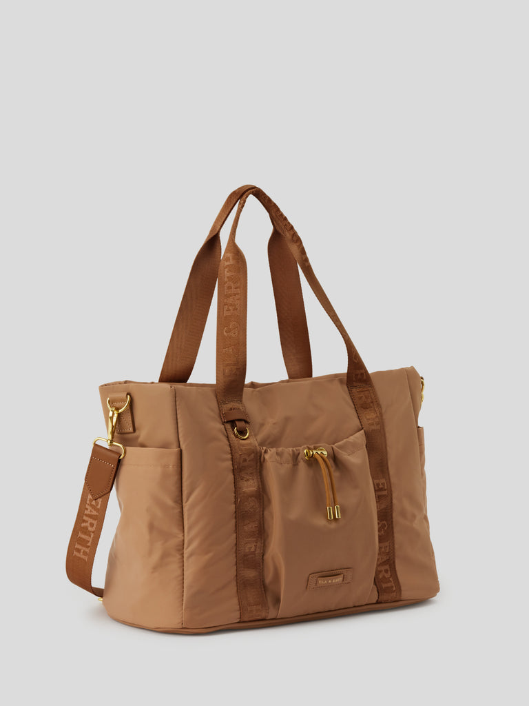 Insulated tote set - maroon