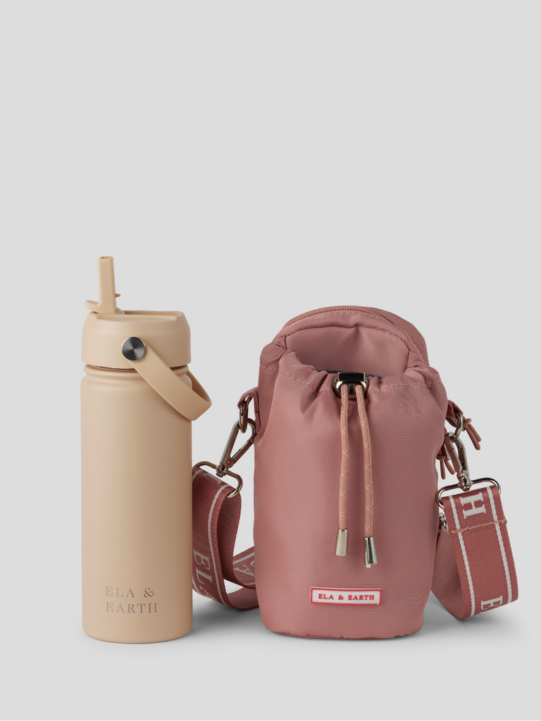 Kids Sports Bag Set - Dusty Pink