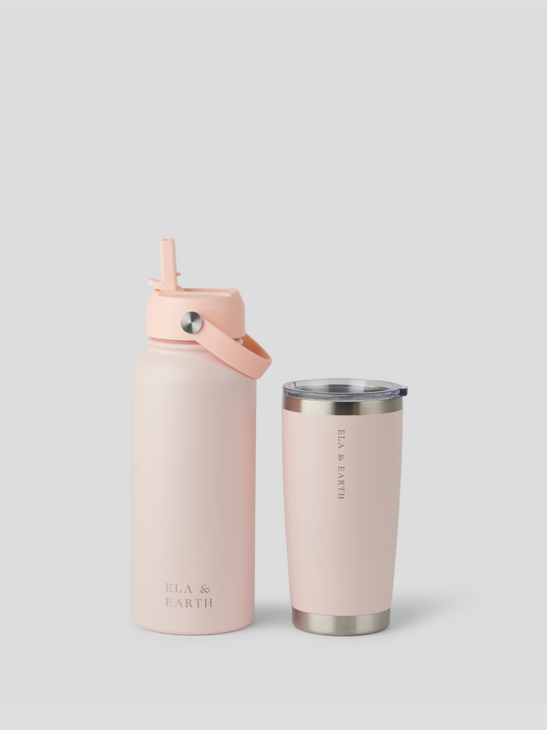 Insulated bottle set - Blush