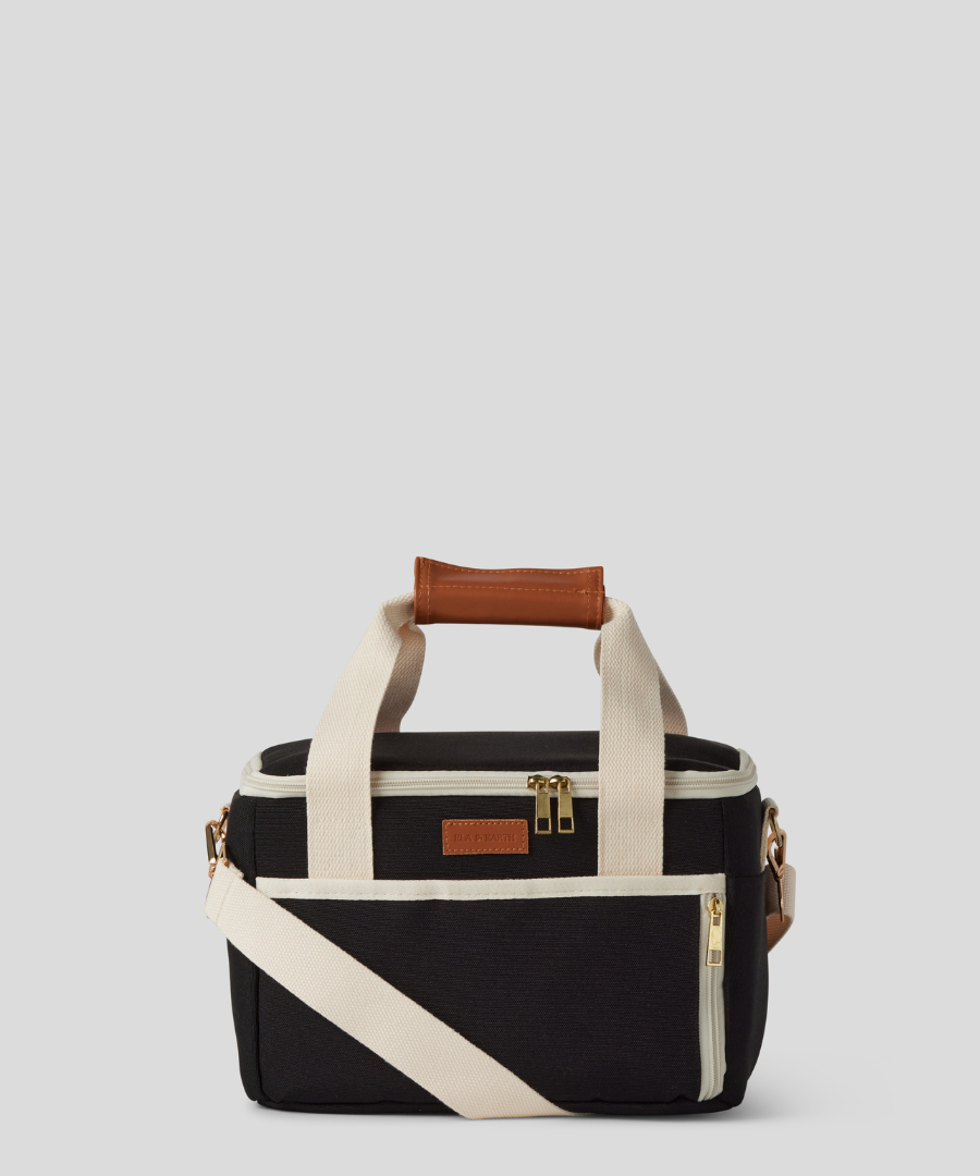 Insulated lunch cooler - Black