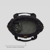 Stylish lunch bag - black