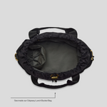 Insulated lunch bag - black