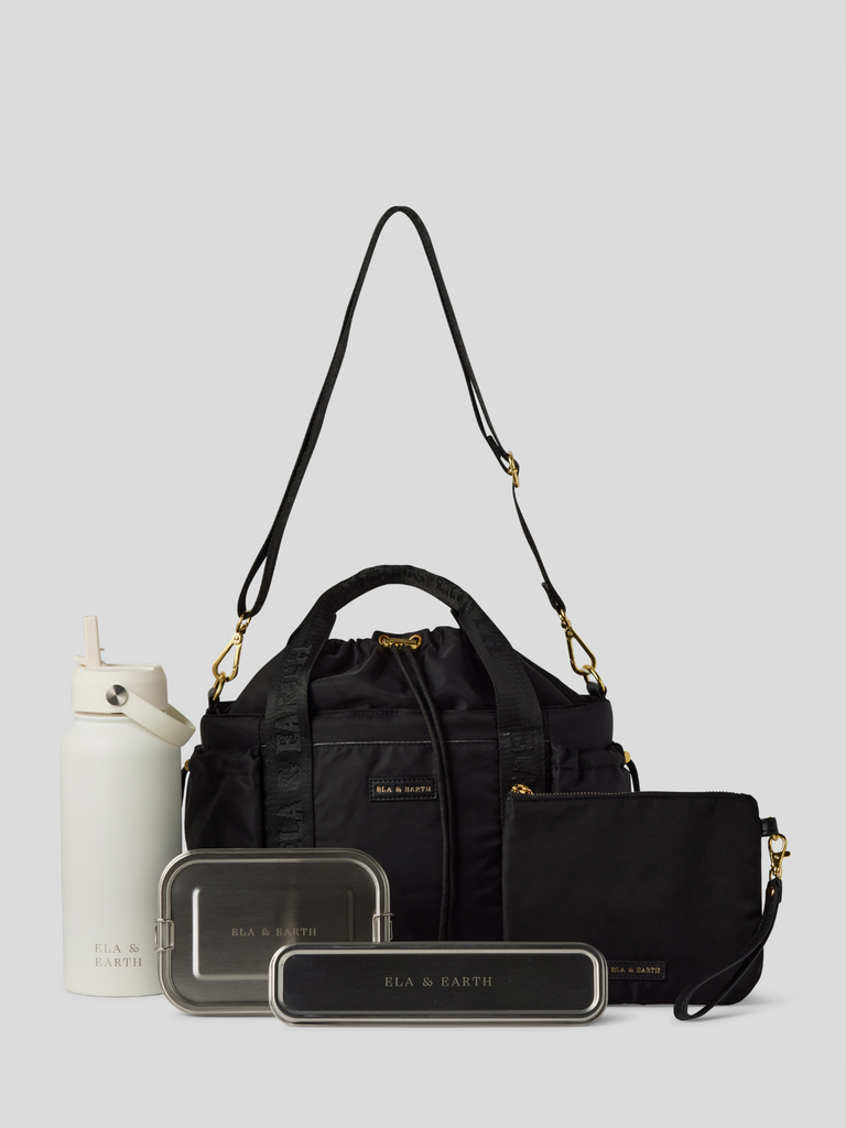 Insulated lunch bag set