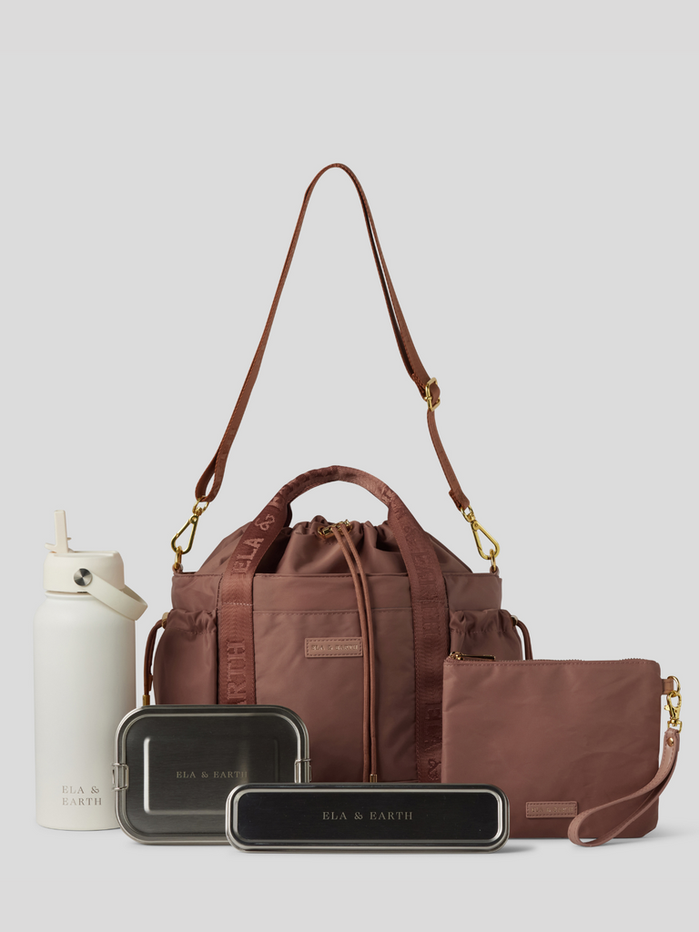 Insulated lunch set - white