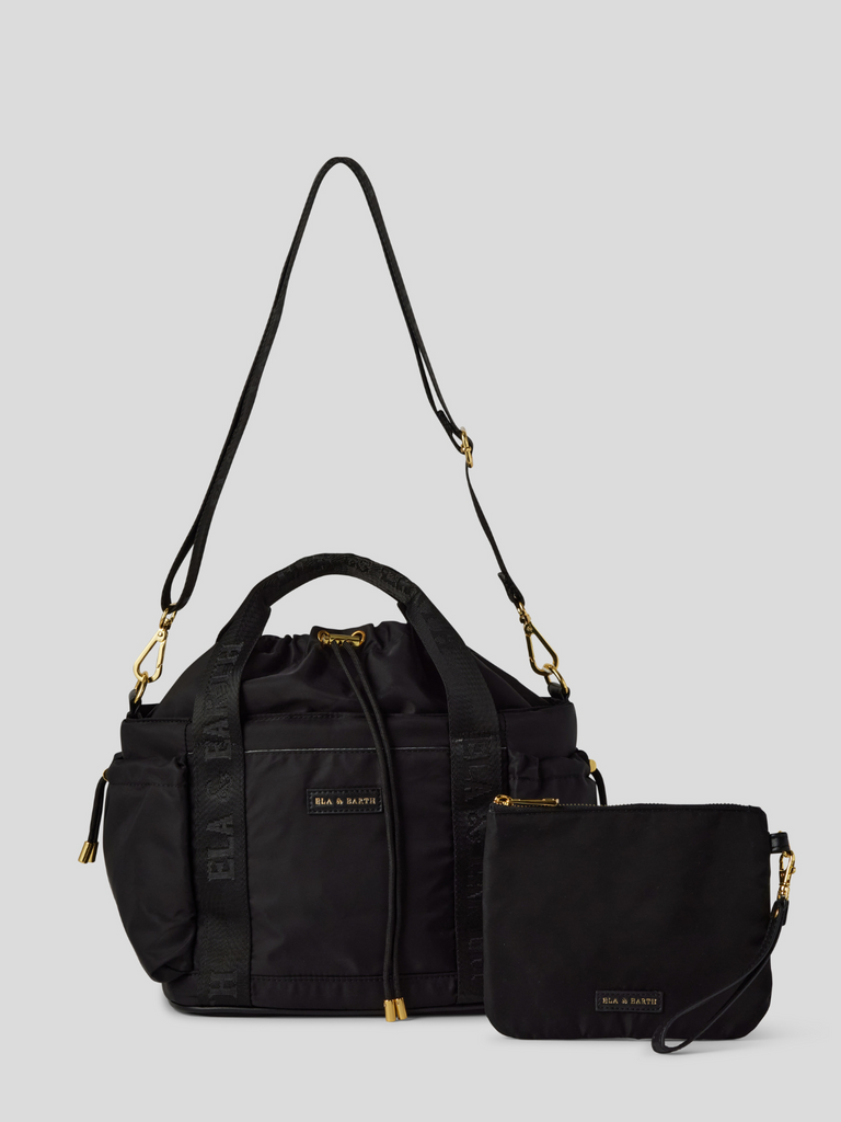 Insulated lunch bag - black