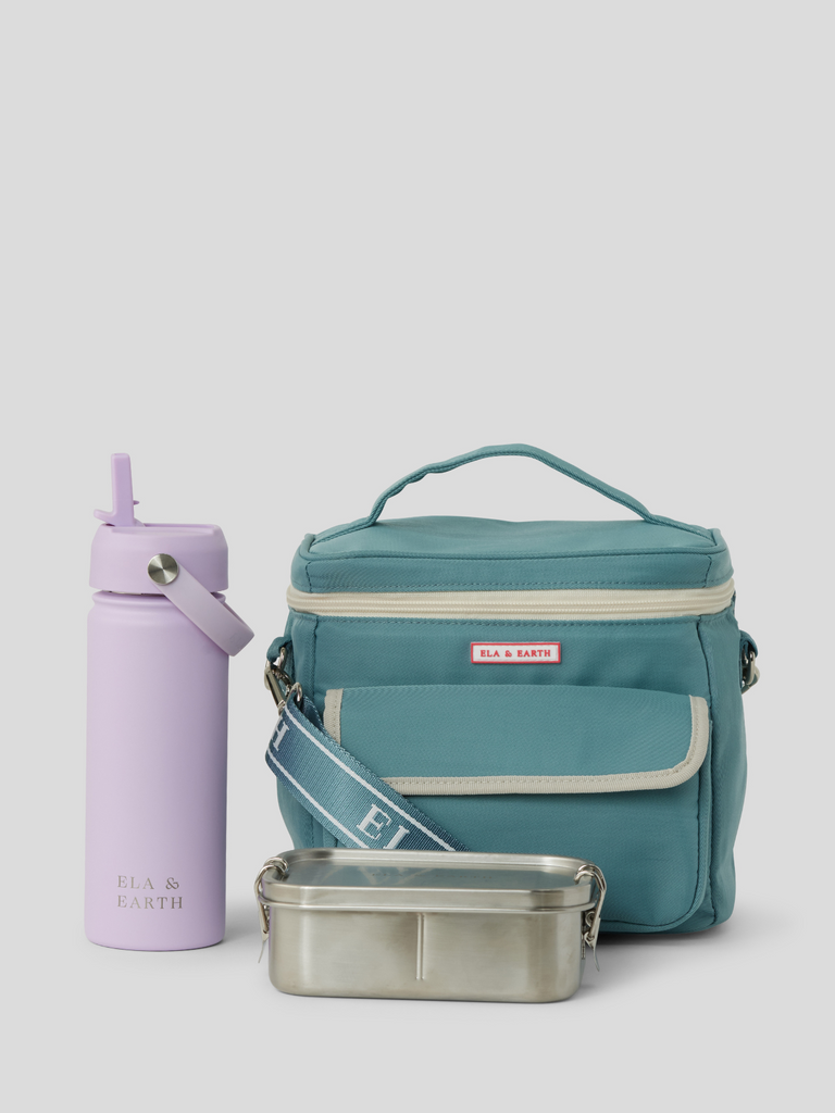 Kids lunch bag set - Ocean Blue