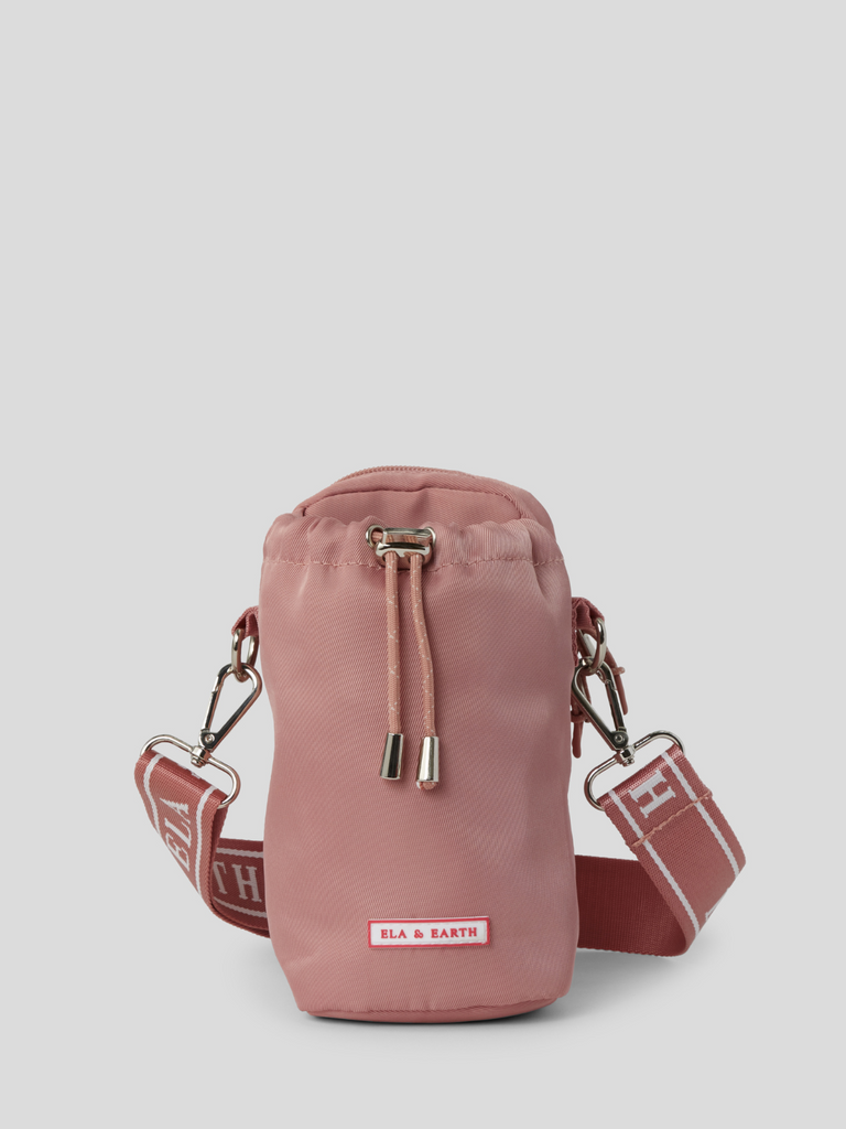 Kids Water Bottle Bag - Dusty Pink