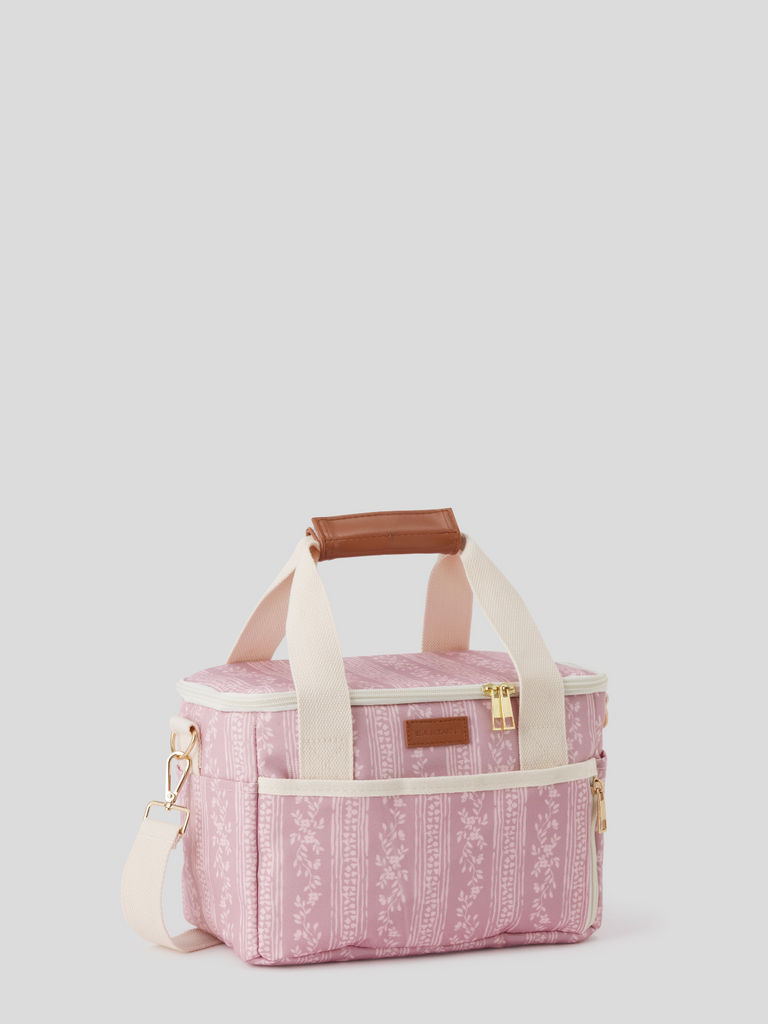 Insulated cooler - rosa bloom