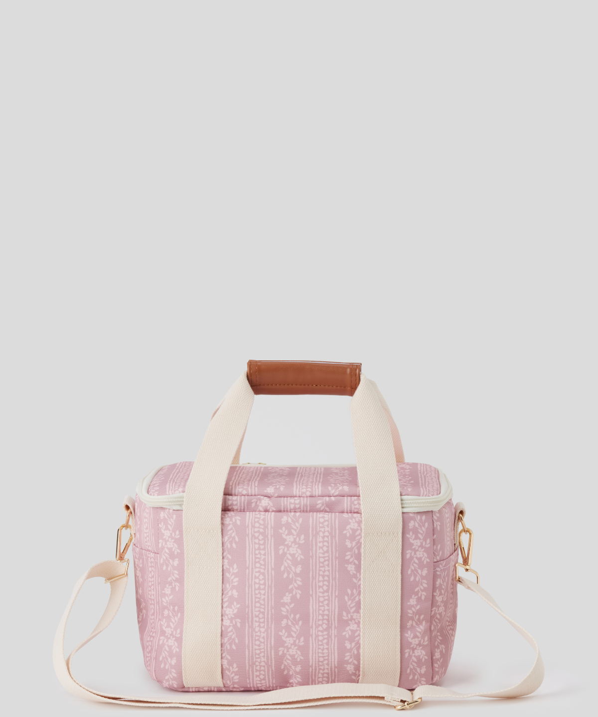 Insulated lunch bag - rosa bloom
