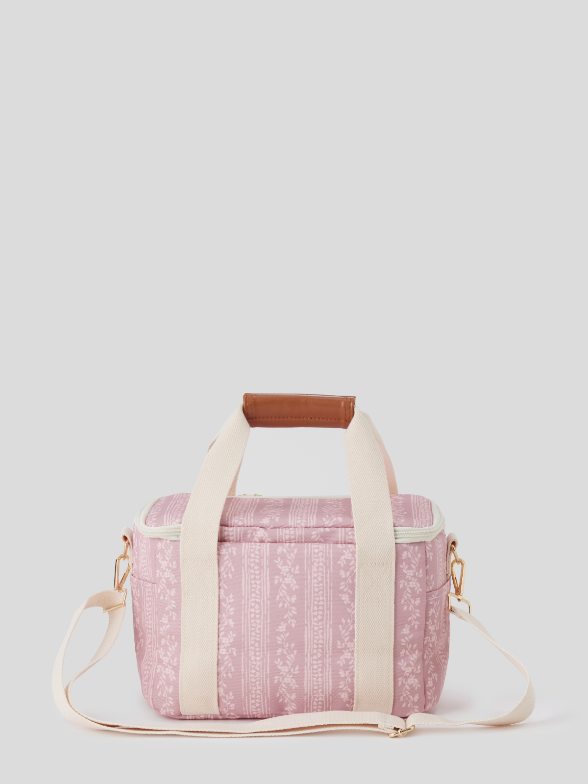 Insulated lunch bag - rosa bloom