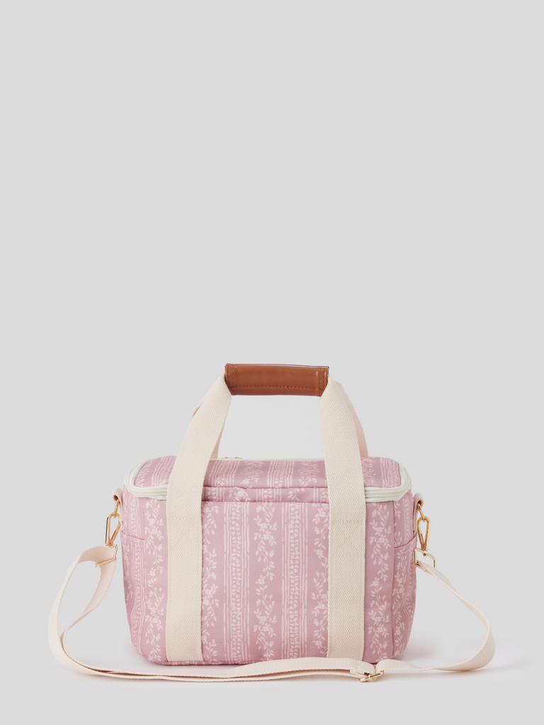 Insulated lunch bag - rosa bloom