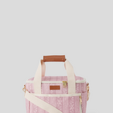 Insulated lunch cooler - rosa bloom