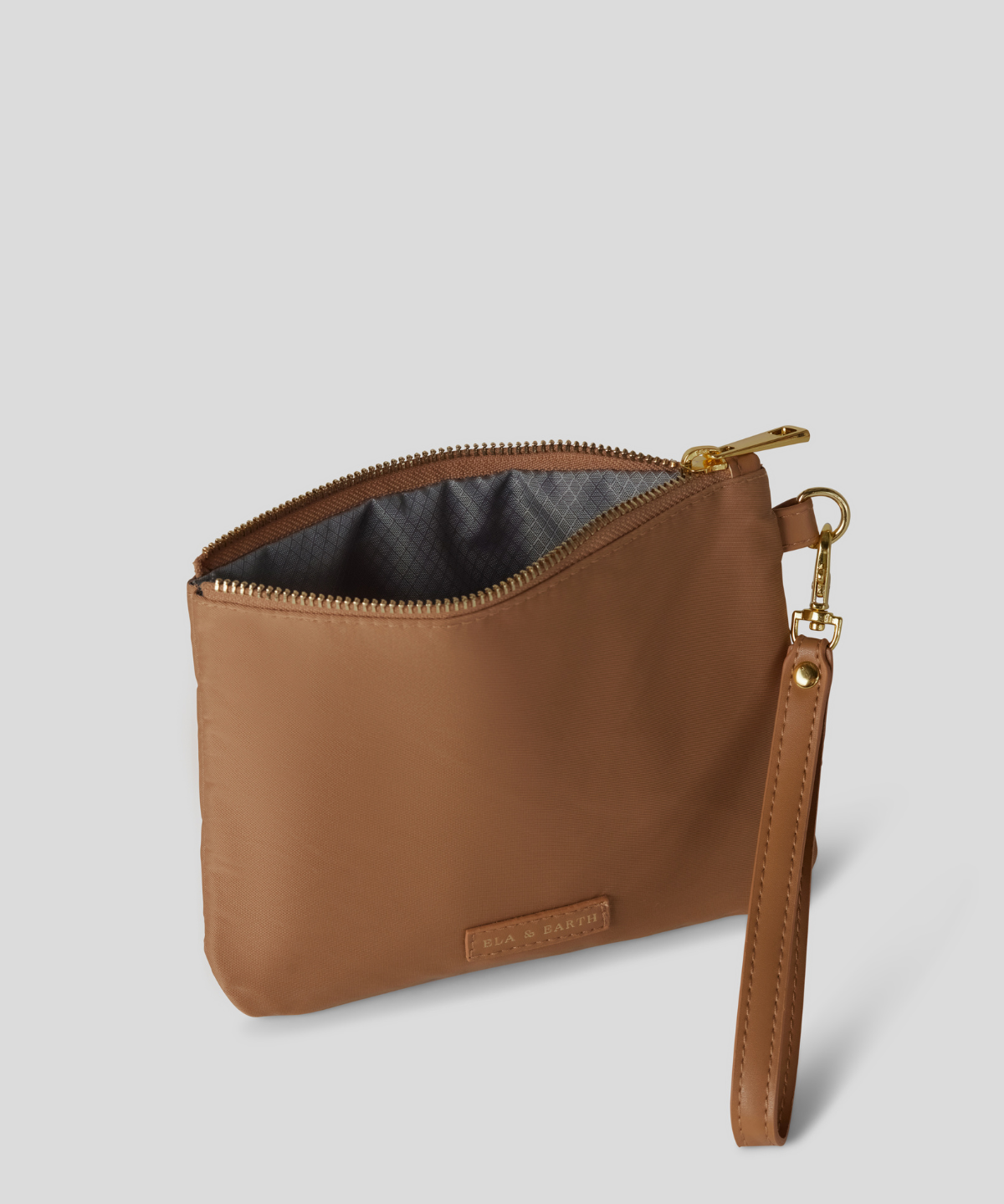Insulated pouch - tan