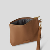 Insulated pouch - tan
