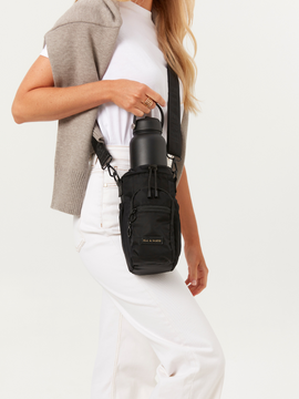 Water Bottle Bag - Black