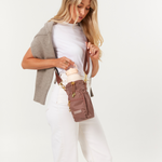 Water Bottle Bag - Nude