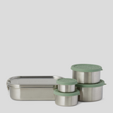 Stainless steel bento lunch box set