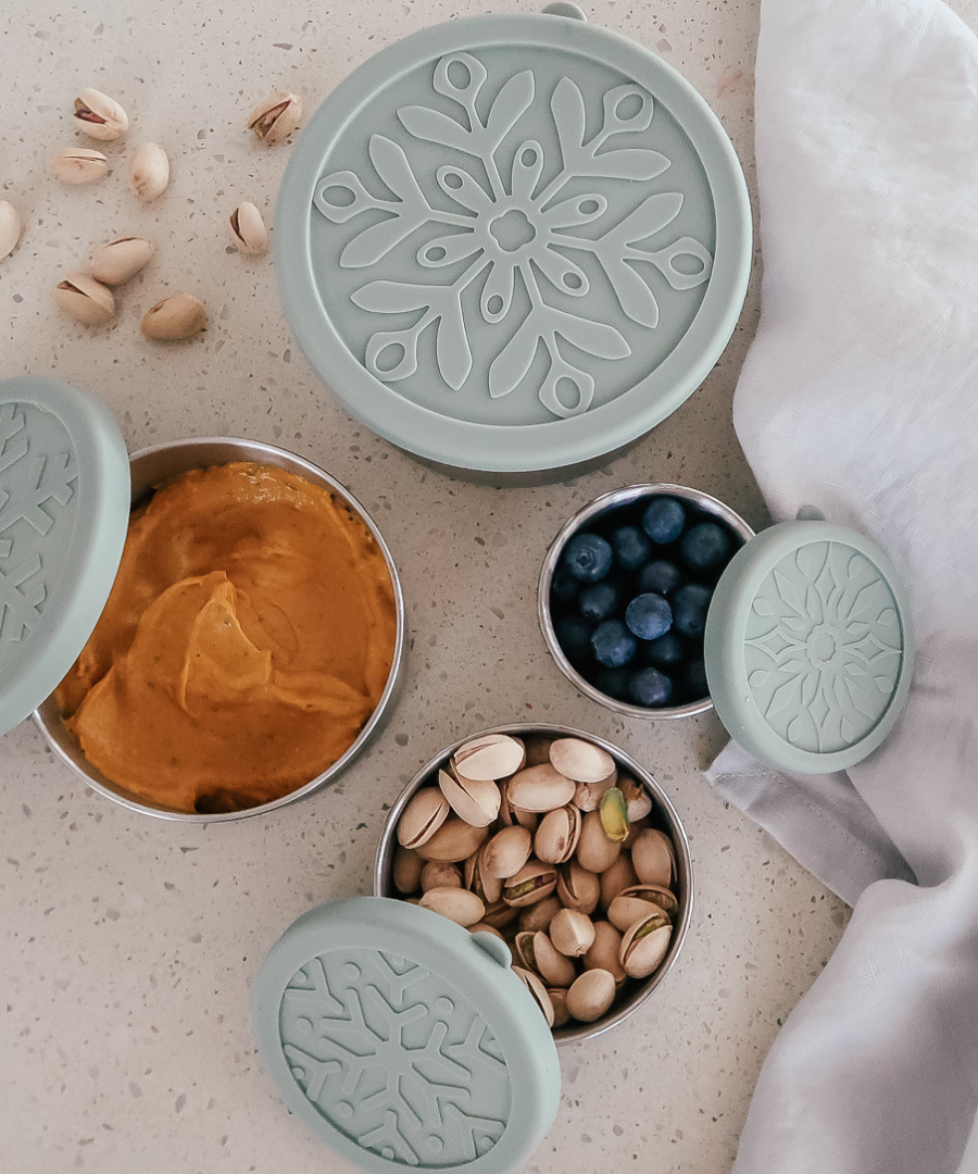 Stainless steel food containers