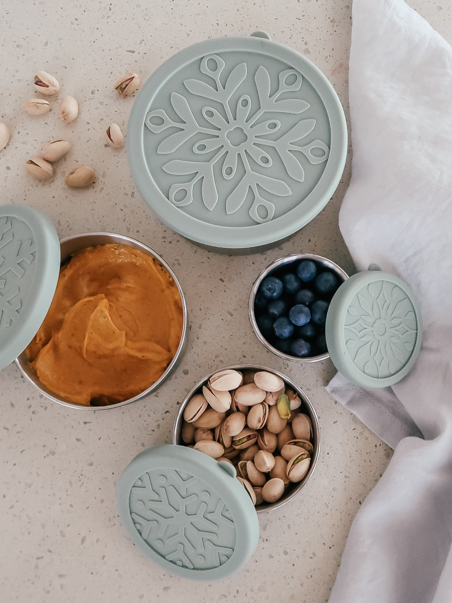 Stainless steel food containers
