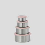 pink nesting containers 