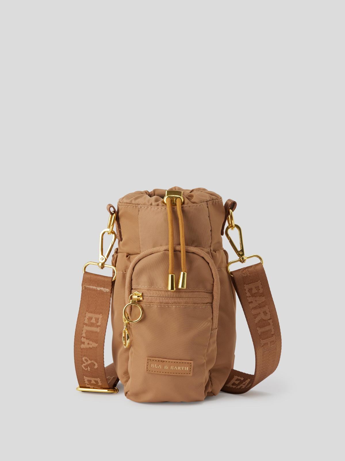 Sokhug Water Bottle Holder With Strap, Waterproof Insulated Water Bottle Carrier Sling Bag Tumbler Bag Cup Sleeve Crossbody Pouch Walking Hiking Travelling