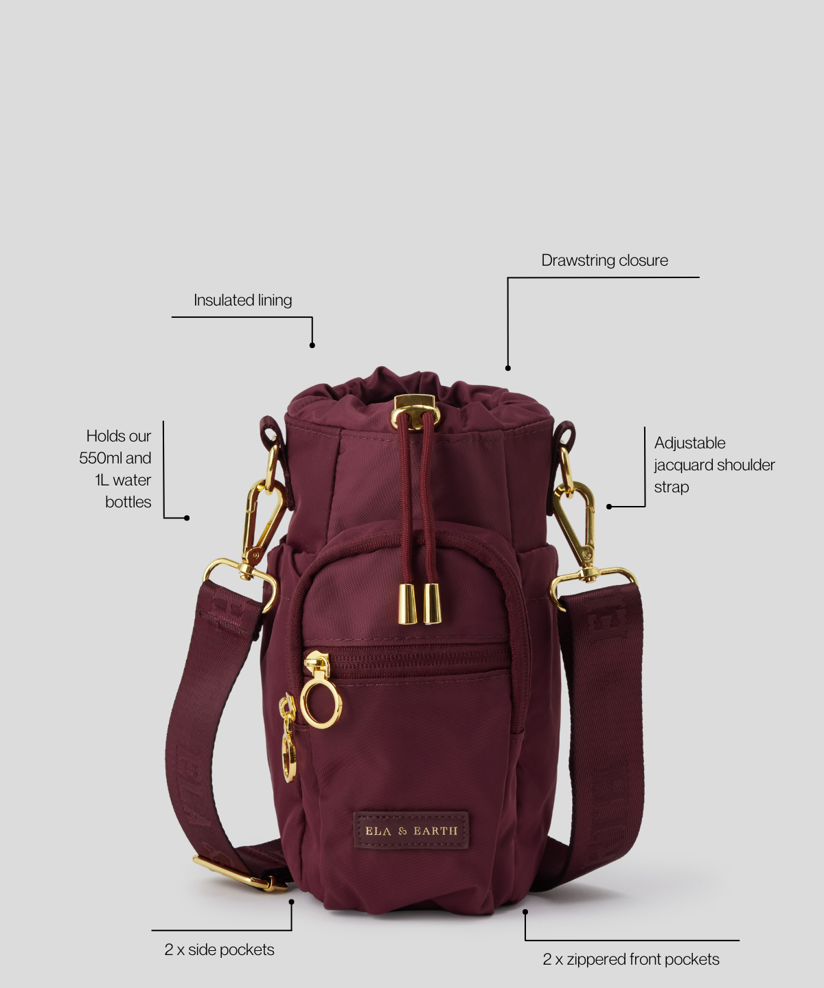 [Almost Perfect] Odyssey Water Bottle Bag