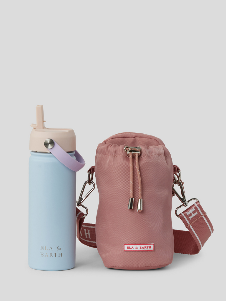 Kids Sports Bag Set - Dusty Pink 