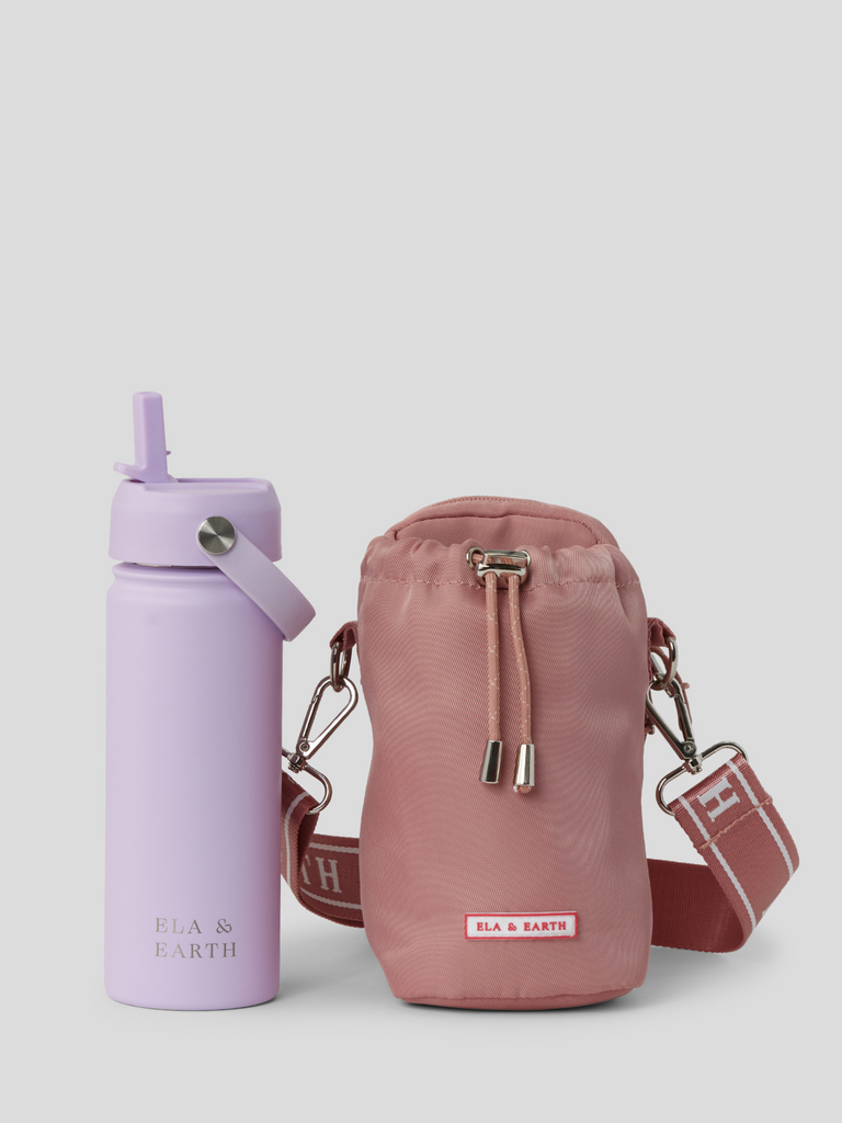 Kids Sports Bag Set - Dusty Pink 