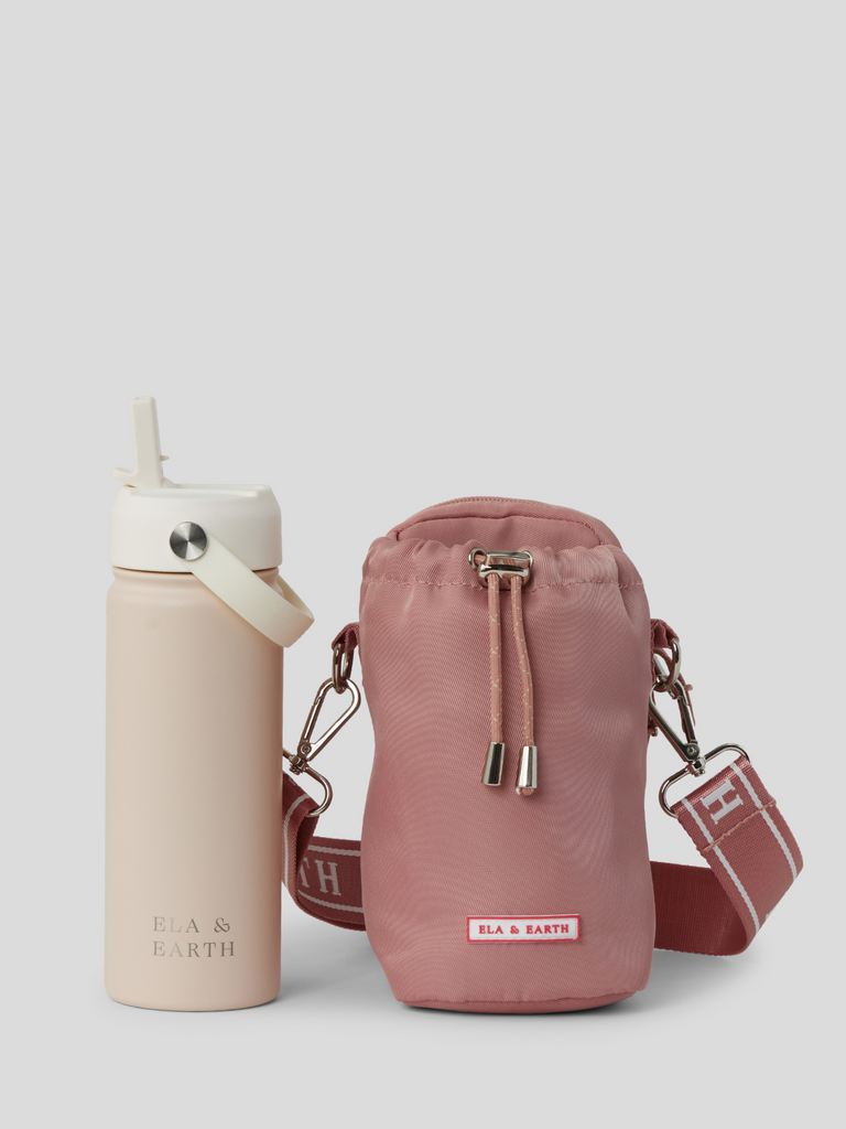 Kids Sports Bag Set - Dusty Pink 