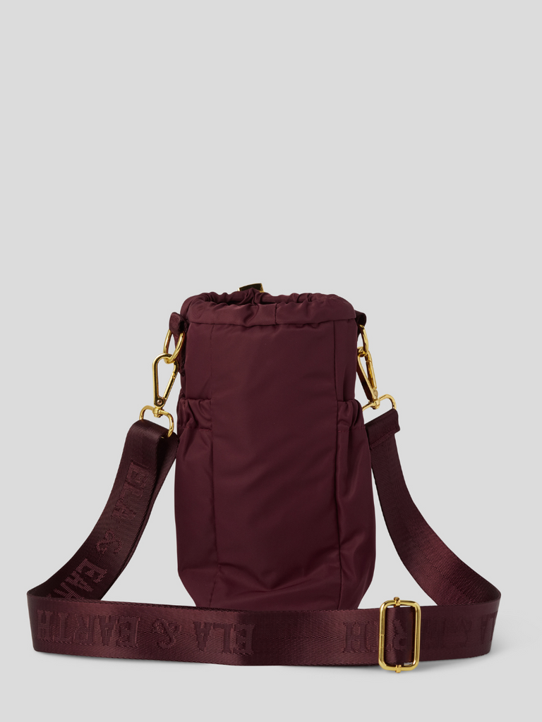 bottle bag strap - burgundy 