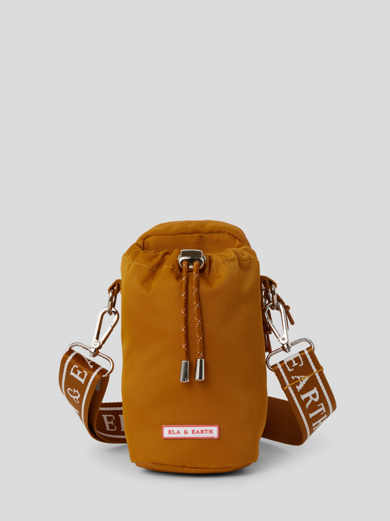 Kids Water Bottle Bag - Mustard 