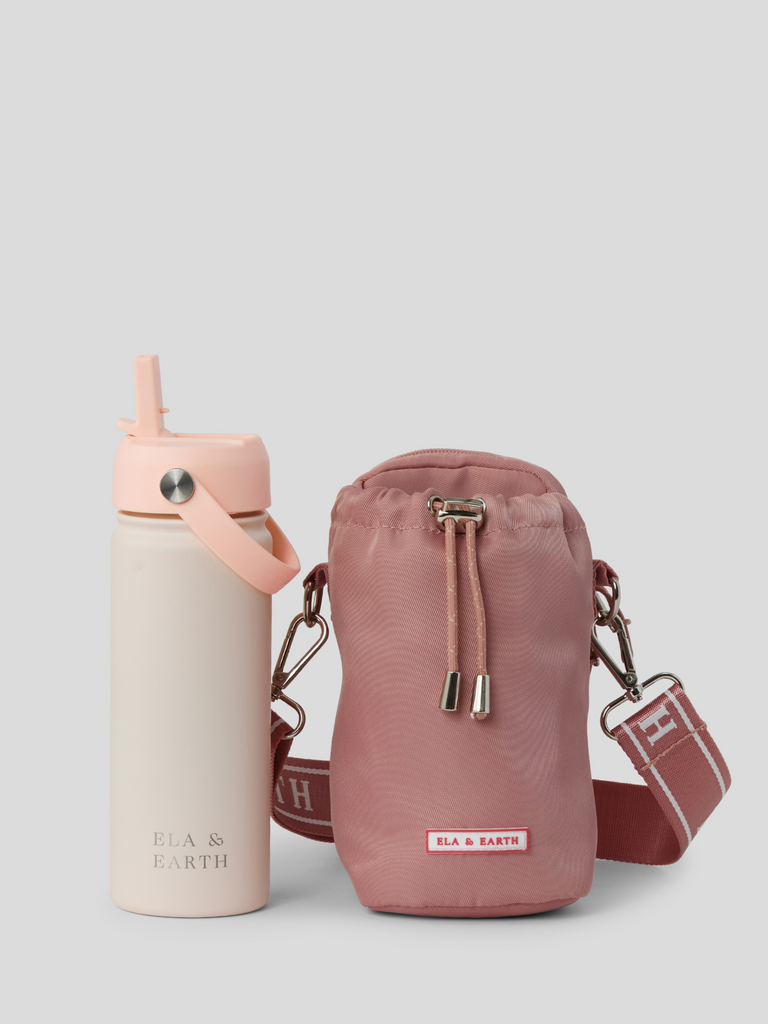 Kids Sports Bag Set - Dusty Pink