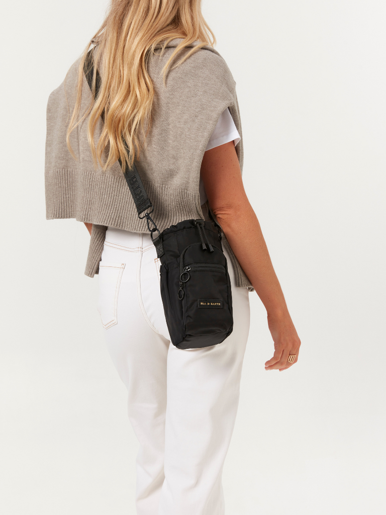 Drink bottle bag - Black