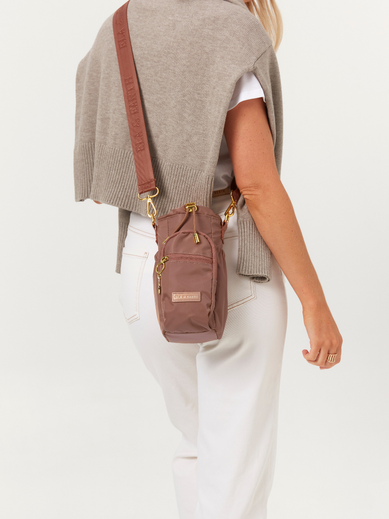 Water Bottle Bag - Dusty pink