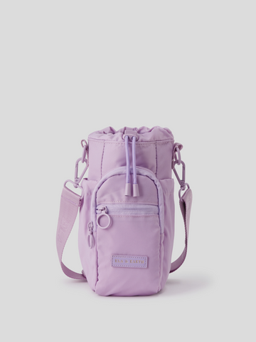 Cross body drink bottle bag - Lilac