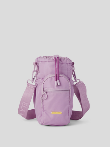 Cross body drink bottle bag - Lilac