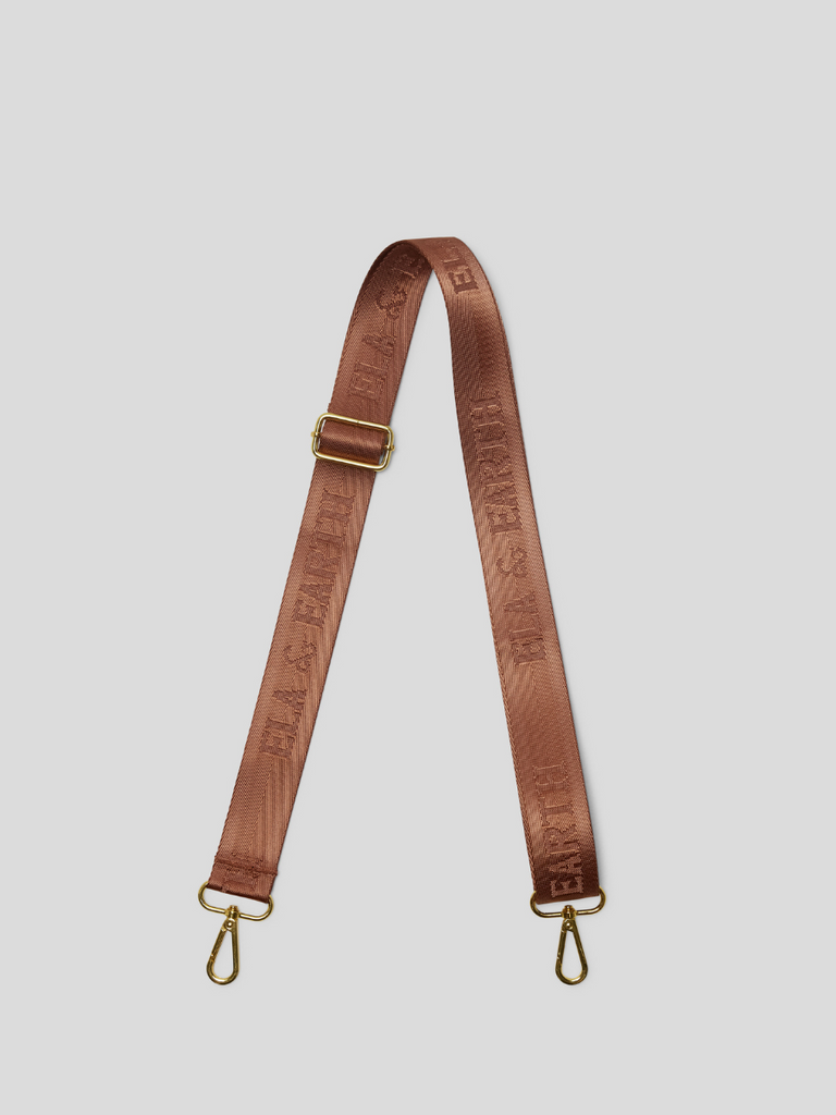 water bottle bag strap - dusty pink