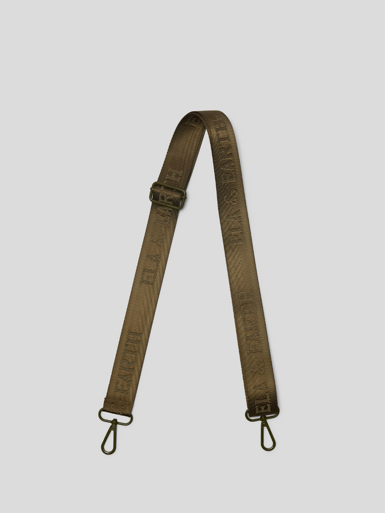 water bottle bag strap - khaki green